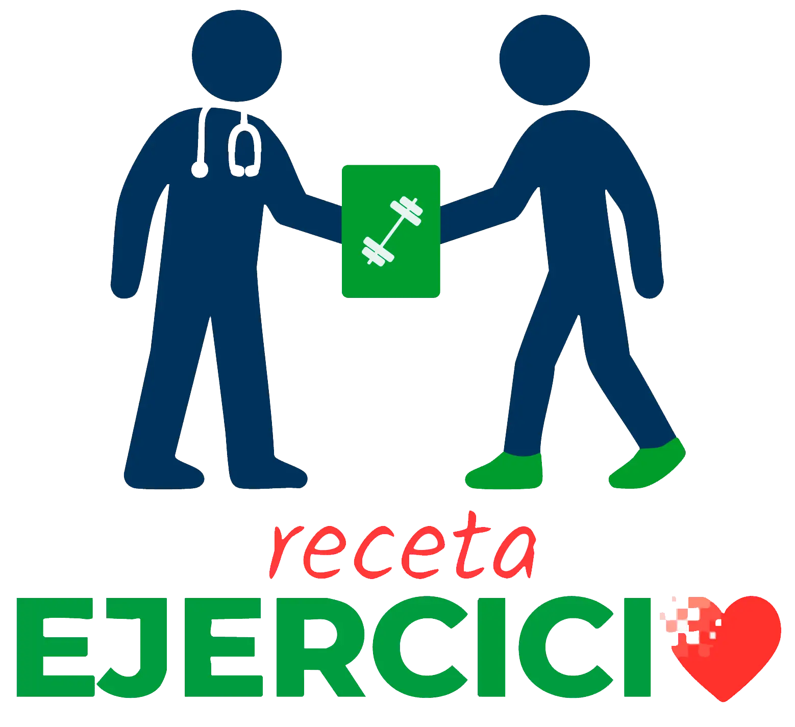 Logo receta ejercicio